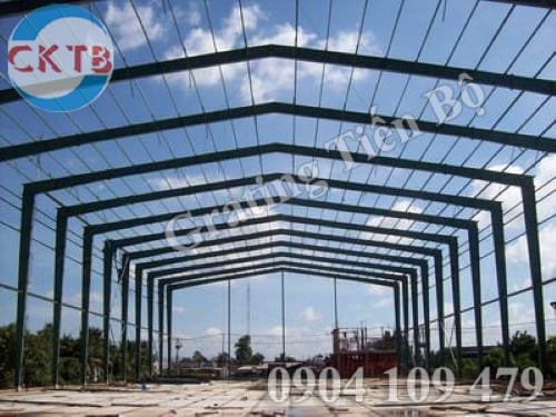 Khung nhà thép tiền chế