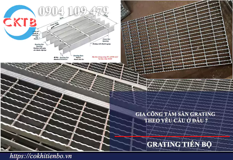gia c&ocirc;ng tấm s&agrave;n grating theo y&ecirc;u cầu