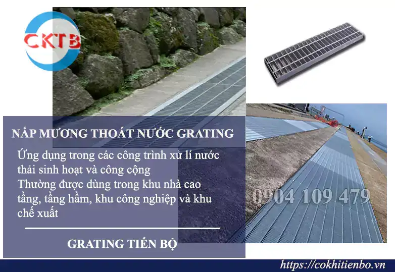 Nắp mương grating Tiến Bộ