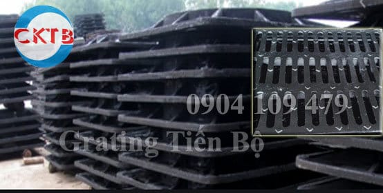 tấm s&agrave;n Grating bằng gang
