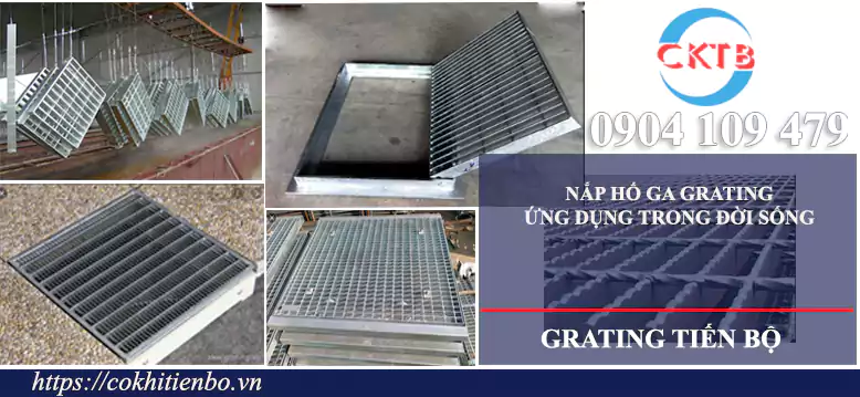 Nắp hố ga Grating v&agrave; ứng dụng