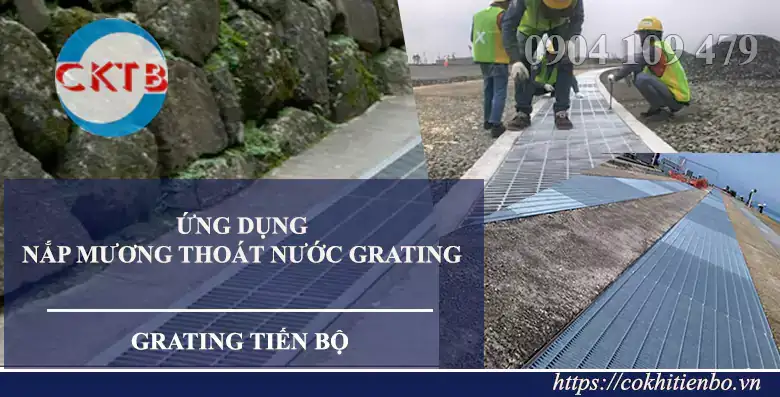 ứng dụng nắp mương Grating