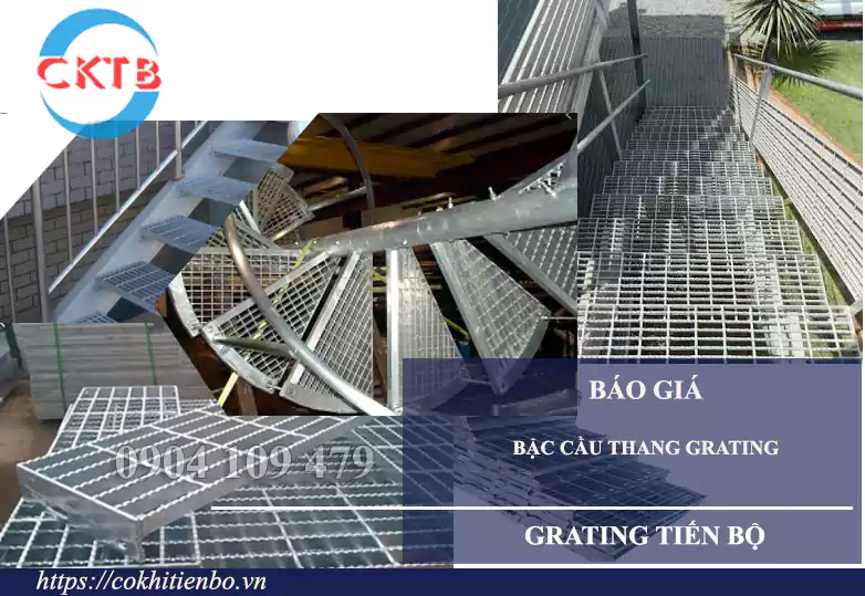 Báo giá bậc cầu thang Grating