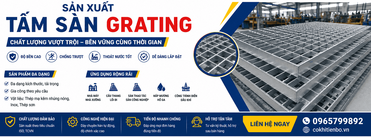 Tấm sàn Grating