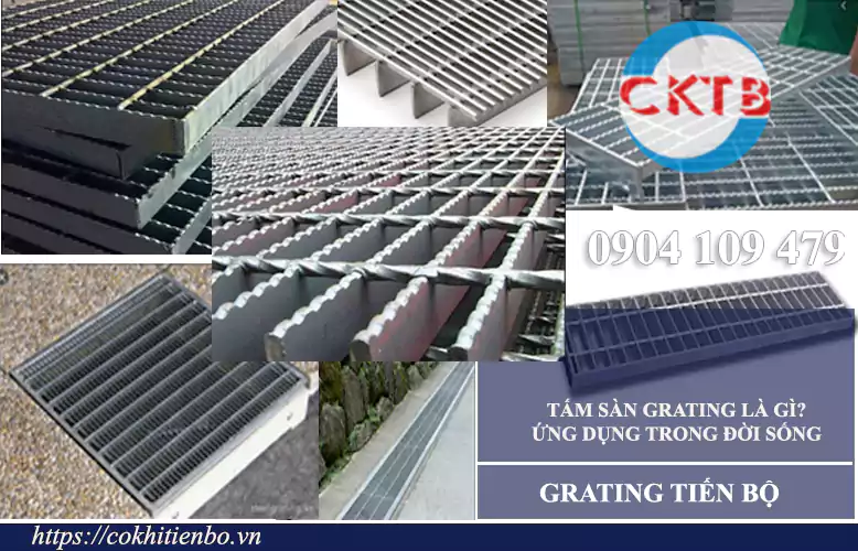 Tấm sàn Grating mạ kẽm